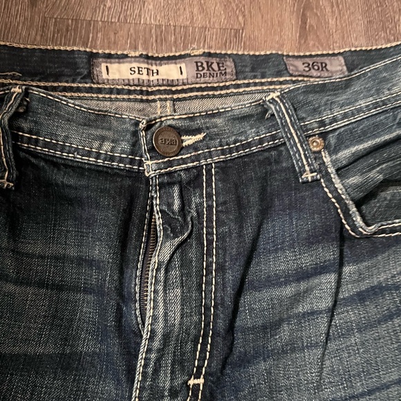 BKE Dark Wash Men's Jeans - Picture 5 of 12